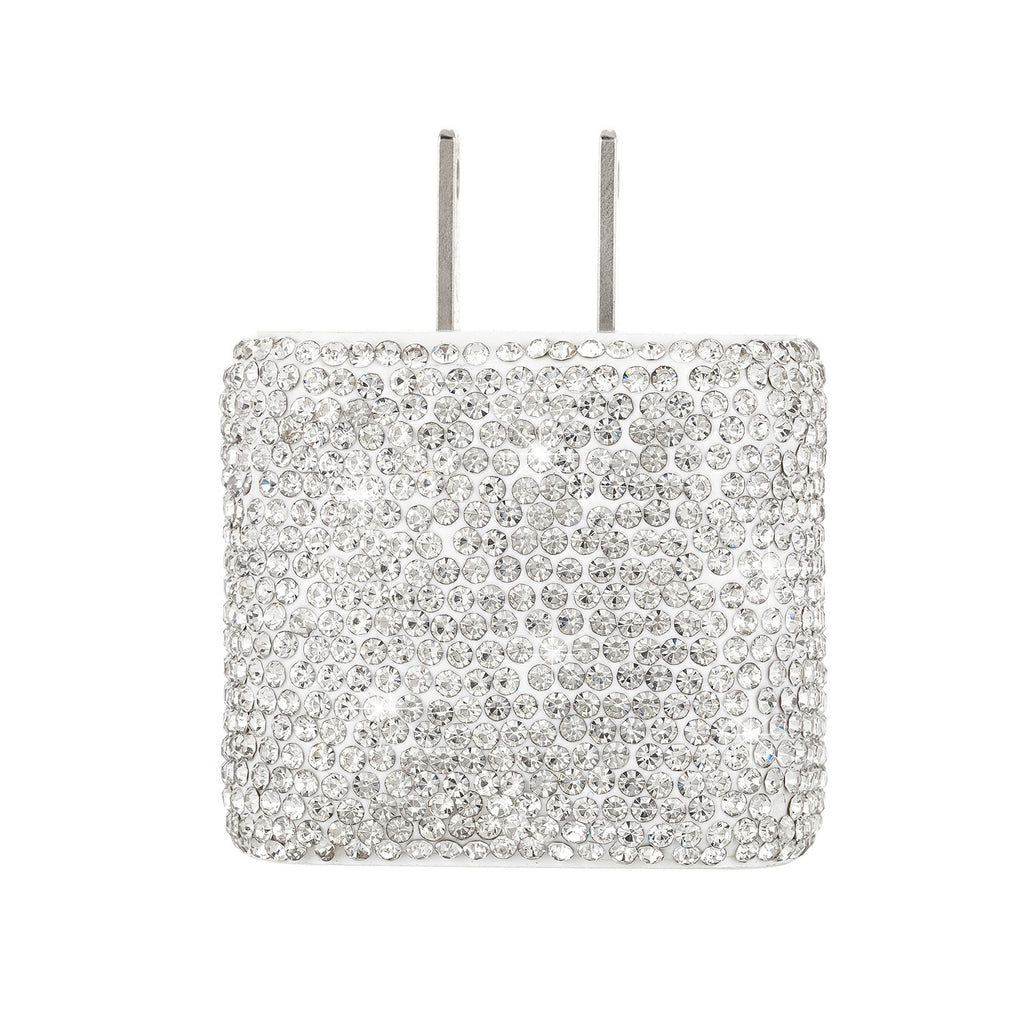 Diamond studded phone charger US standard PD20W phone charger suitable for Apple phone fast charging head