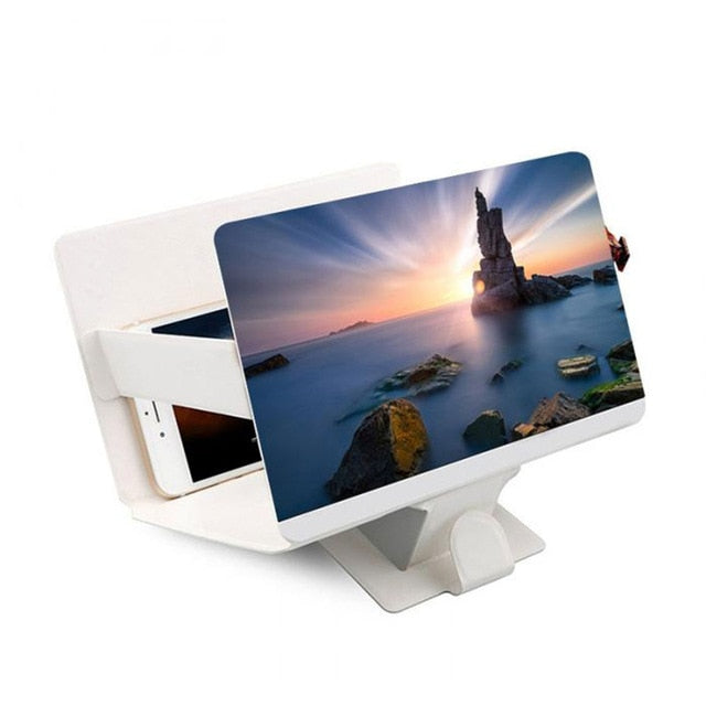 Phone Desk Lazy Holder Phone Screen Amplifier For iPhone XR 7 8 Desk Phone Holder Screen Amplifier