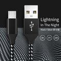 Android Phone V8 Fast Charging Micro Data Cable Braided Aluminum Alloy USB Charging Cable