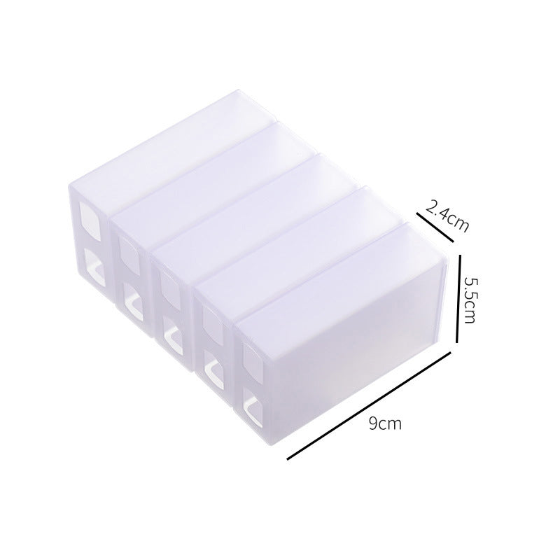 Desktop Data Cable Storage Artifact Mobile Phone Charger Charging Cable Sorting Grid Winder Power Cord Storage Box