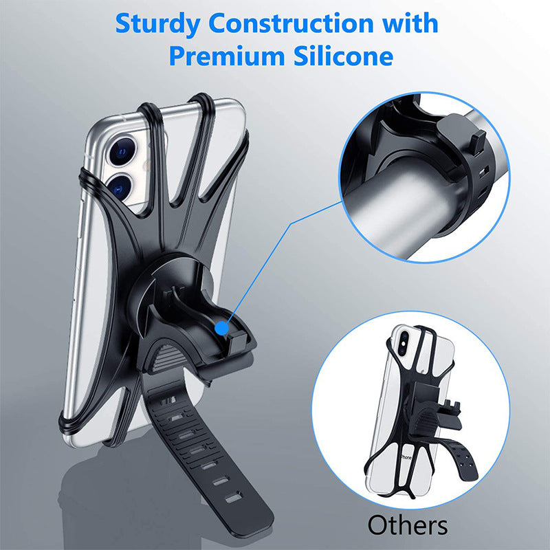 Driving Silicone Phone Holder Ultra Light 360 Degree Rotating Mountain Bike Phone Holder