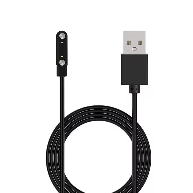 Universal 2p4p5p smartwatch magnetic charger 2-pin 4-pin 5-pin children's phone watch charging data cable